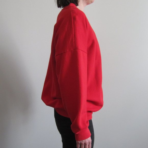 Vintage 1980s Red Jerico crewneck sweatshirt - Picture 5 of 5